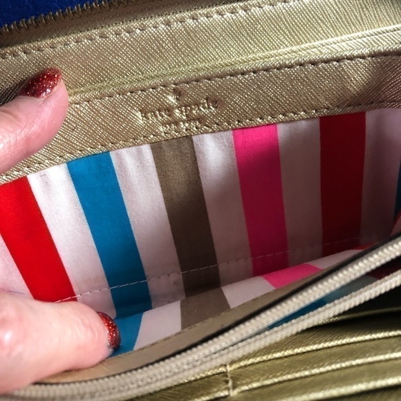 Kate spade zip wallet - Picture 3 of 4